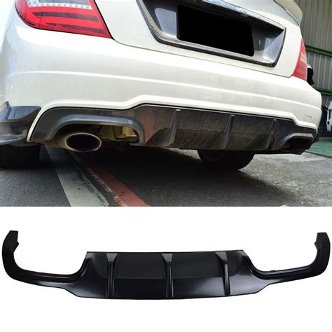 2012 2014 Mercedes C Class W204 LCI Sport AMG Style Rear Bumper