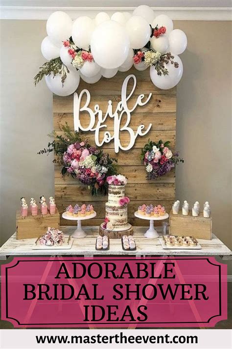 Unique Bridal Shower Theme Ideas