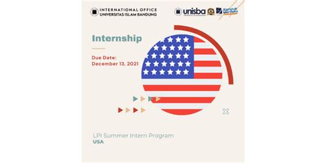 Lpi Summer Intern Program Usa International Office