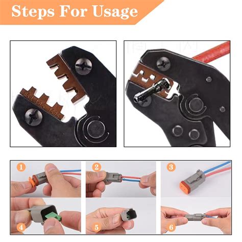 Snapklik Amliber Kits Deutsch Connector Kit Pin Connectors