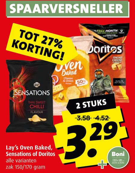 Lays Chips Folder Aanbieding Bij Boni Details