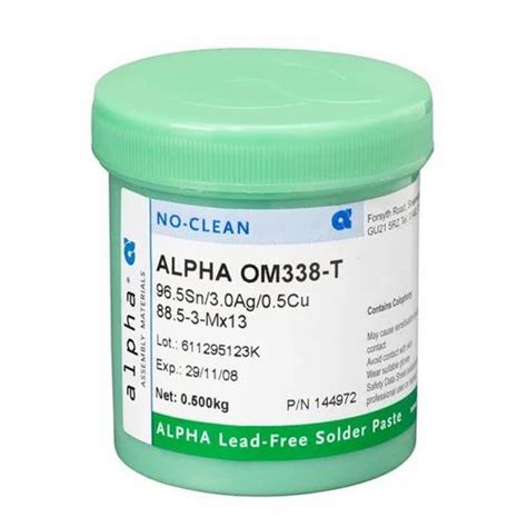 ALPHA FLUX OM 338 For Soldering 100 Gm At 1500 Piece In New Delhi