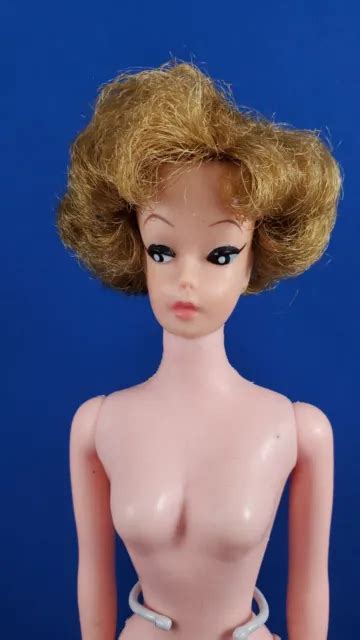 S Barbie Darker Blonde Hair Bubblecut Clone Nude Doll Eur