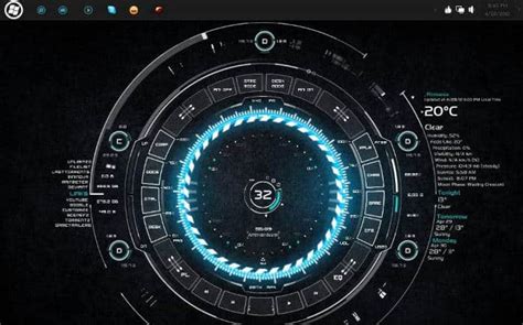 Skin Rainmeter Hacker 50 Koleksi Gambar