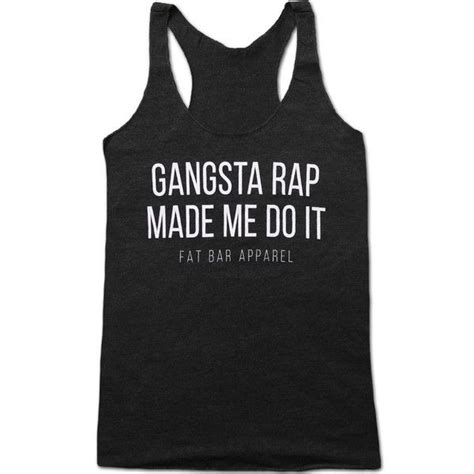 Womens Tank Top Gangsta Rap With Images Tank Tops Women Gangsta Rap Tank Tops