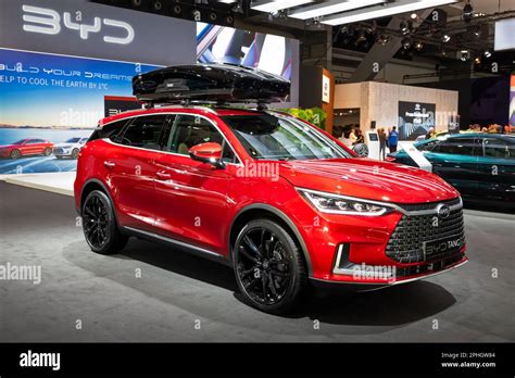 Byd Tang Electric Awd Seater Performance Suv Car Showcased At The