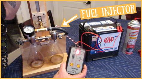 Fuel Injectors 30 Diy Cleanflow Test Stand Youtube