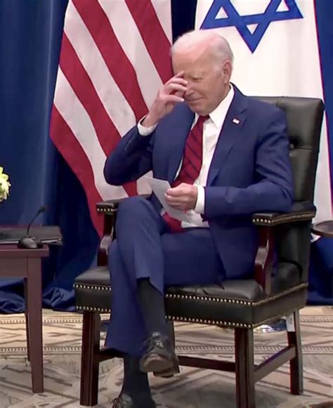 Biden Makes Sign Of Cross In Bizarre Moment With Israeli Pm Netanyahu