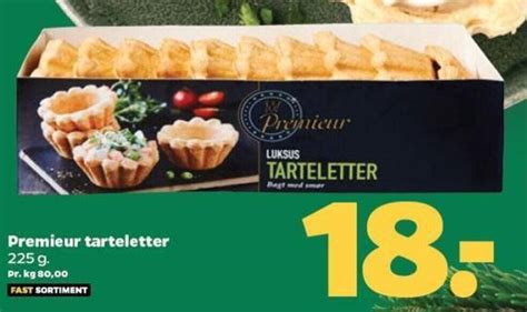 Premieur Tarteletter Tilbud Hos Netto