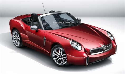 Modern Mg Roadster Is Only A Digital Dream Based On The Mazda Mx 5