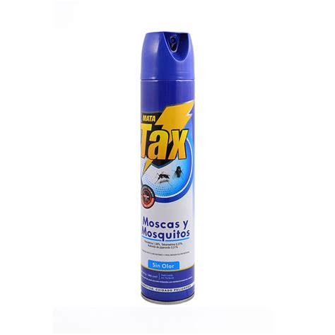 Insecticida Tax En Aerosol Mata Moscas Y Mosquitos 360ml — Suchina