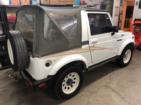 Suzuki Samurai Jl L Fuel Injected Classic Suzuki Samurai