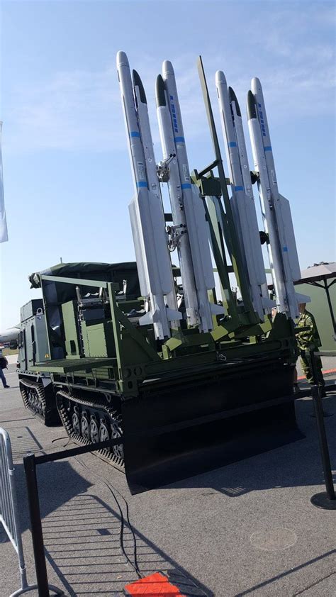 Iris T Sls Launcher On A Hagglunds Bv Platform Swedish Configuration