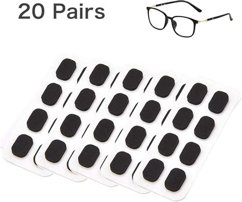 Festful Eyeglass Nose Pads 20 Pairs Of Soft Foam Nose Pads Self