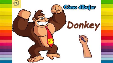 Cómo dibujar Donkey Kong fácil No 9 ARTES YouTube