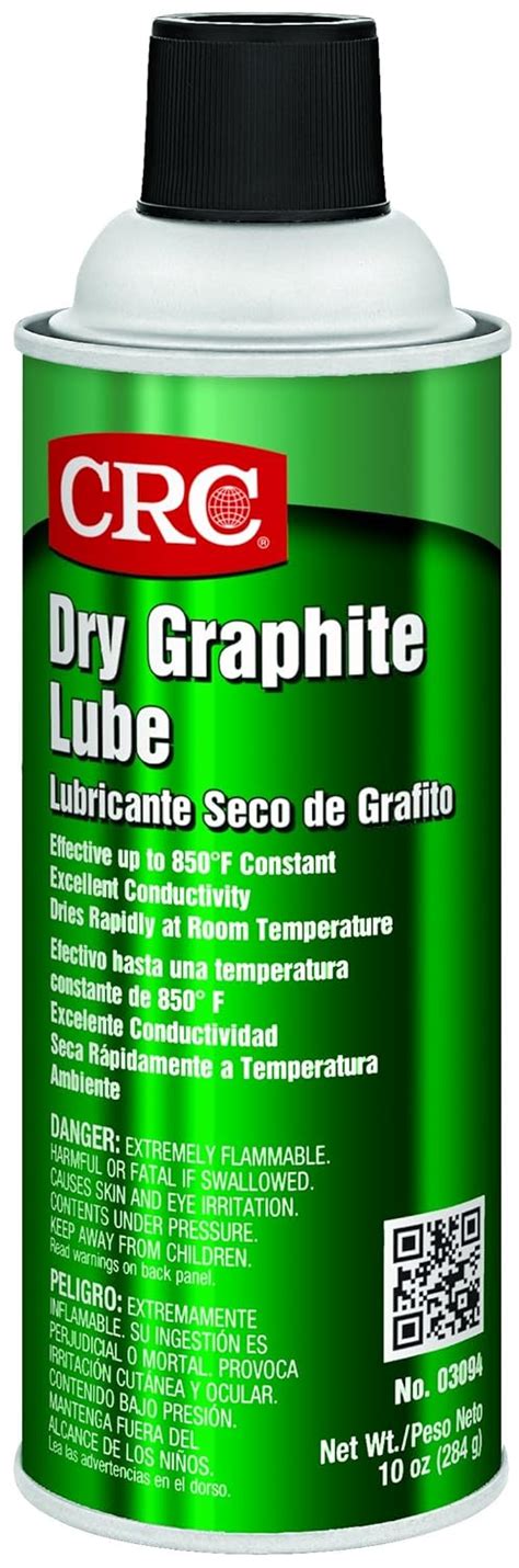 CRC Dry Graphite Lube 03094 10 Wt Oz Dry Film Lubricant Power Tool