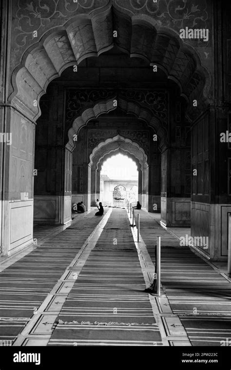 Jama Masjid Delhi India Stock Photo Alamy