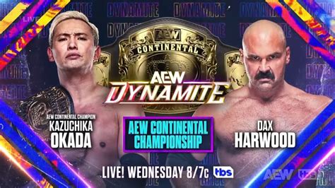 Aew Dynamite Anuncia La Cartelera Del De Mayo Del