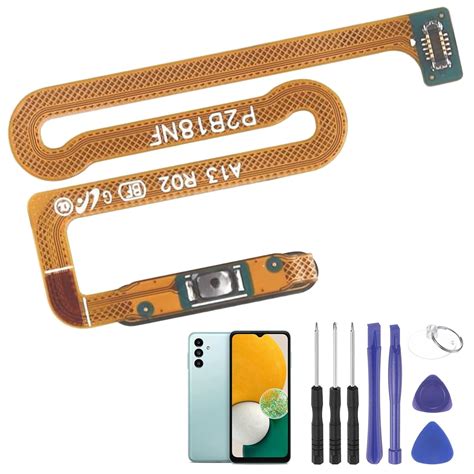 Power Button And Fingerprint Sensor Flex Cable Replacement For Samsung Galaxy A13 5g