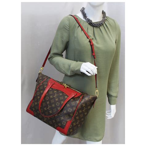 Louis Vuitton Estrela Nm Monogram Canvas Shoulder Bag Cherry Us