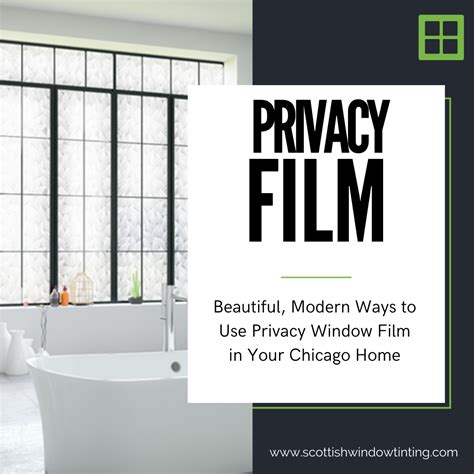 Beautiful, Modern Ways to Use Privacy Window Film in Your Chicago Home ...