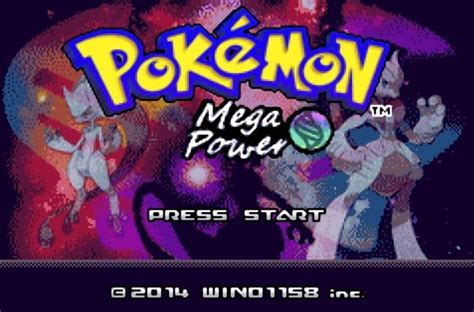 Pokemon Mega Power (v5.72) GBA Download - PokeHostel