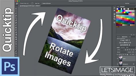 How To Rotate A Picture In Photoshop A Step By Step Guide For