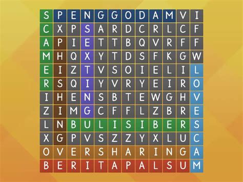 word search klik  bijak wordsearch
