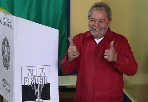 Lula Acude A Las Urnas Y Dice Que Su Partido Y El Psdb Son Los M S