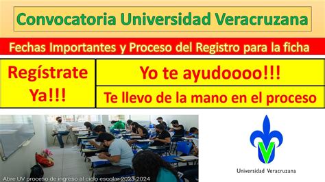 Convocatoria Uv 2023 Universidad Veracruzana Proximamente 2024 Youtube