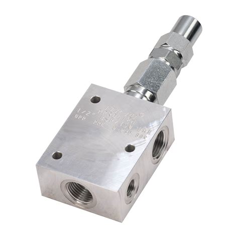 Y Prd Series Pressure Reducer Valves F E R R O Hidrolik Pn Matik