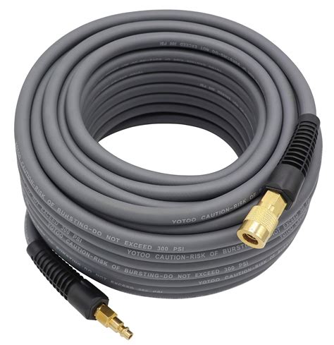 YOTOO Hybrid Air Hose 3 8 Inch By 100 Feet 300 PSI Heavy Duty