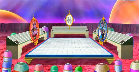 Arena de Batalla de Bills y Champa - Dragon Ball Super