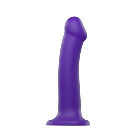 GODE VENTOUSE Dildo Bendable Violet Taille L