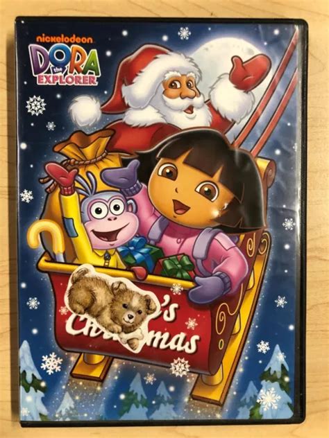 Dora The Explorer Doras Christmas Dvd 2004 Nick Jr I0911 2 73