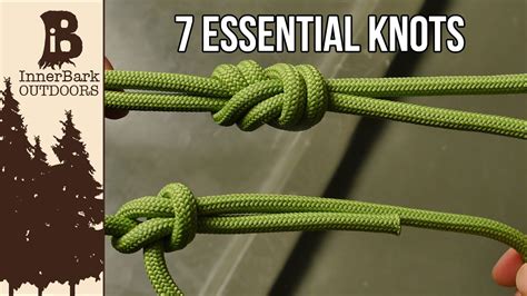 7 Essential Knots You Need To Know YouTube