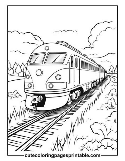 Train Coloring Pages (Free PDF Printables)