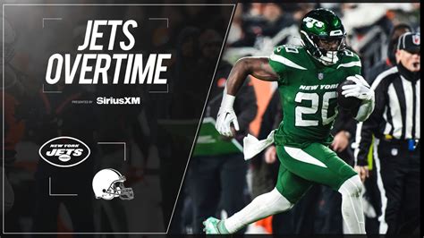 Jets Overtime Presented By Siriusxm Jets At Browns Week 17