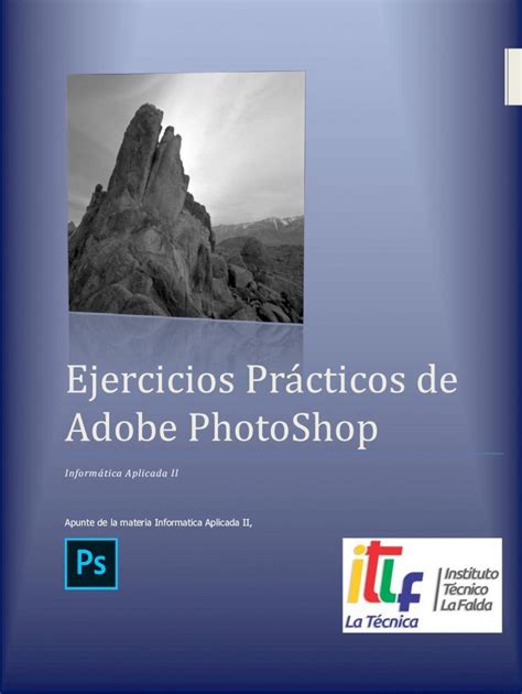 Pdf Ejercicios Pr Cticos De Adobe Photoshop Instituto Tecnico La