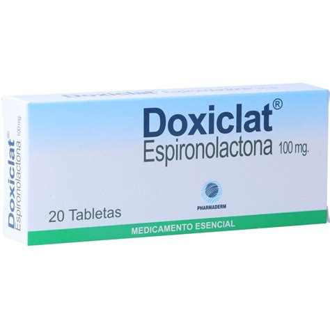 Doxiclat Tabletas X 20 Tab Espironolactona 100 Mg