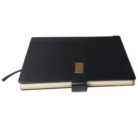 Hard Bound Pu Leather Executive Paper Diary For College Paper Size