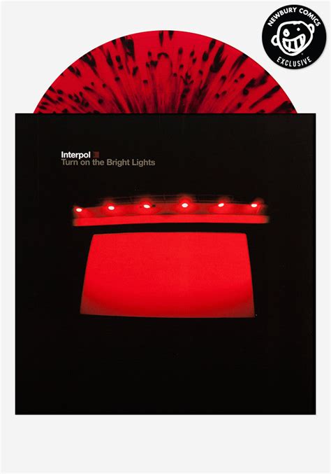 Interpol-Turn On The Bright Lights Exclusive LP Color Vinyl | Newbury ...