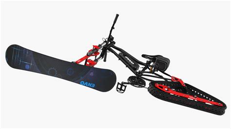 Электрический сноубайк Envo в оснащении 3D Модель $129 - .max - Free3D