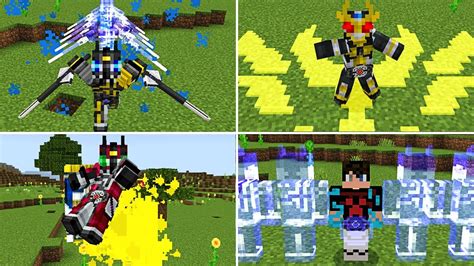 Addon De Kamen Rider Para Minecraft Pe Masked World Decade Mcpe