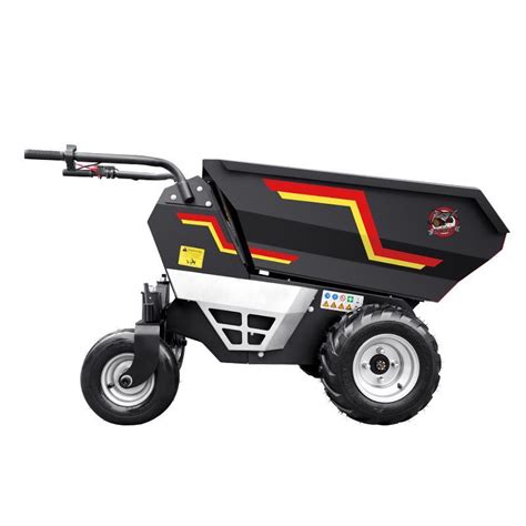 K Maxpower 500kg Electric Barrow Hydraulic Auto Self Loading Mini