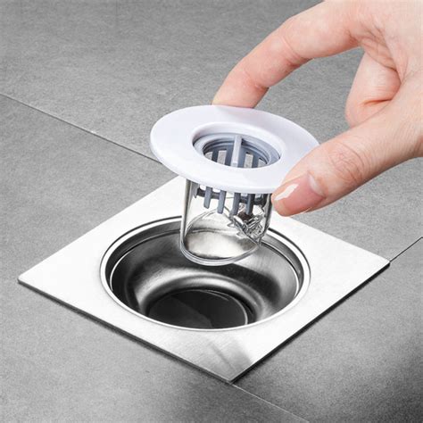 Bathroom Accessories Anti Insect Deodorant Floor Drain Stopper Hair