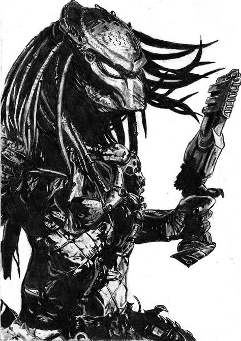 Cool Predator Drawings