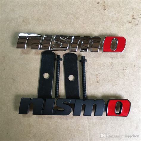 Chrome Nismo Auto Etiquetas Engomadas Del Coche Tronco Trasero Emblema