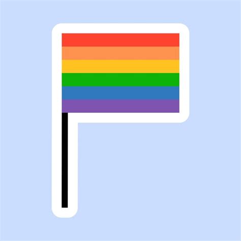 Vector De Bandera De Arco Iris Para El Concepto Del Mes Del Orgullo