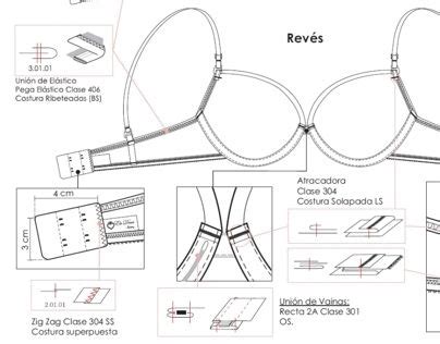 Desenho técnico lingerie